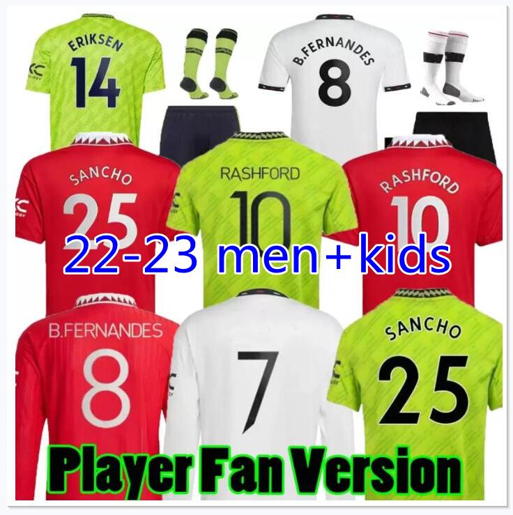 Manchester soccer Jerseys 7 RONALDO SANCHO RED UNITED B.FERNANDES BRUNO FERNANDES MARTIAL UTD POGBA RASHFORD football shirt Mans kids kit shirts CAVANI
Manchester soccer Jerseys 7 RONALDO SANCHO RED UNITED B.FERNANDES BRUNO FERNANDES MARTIAL UTD POGBA RASHFORD football shirt Mans kids kit shirts CAVANI