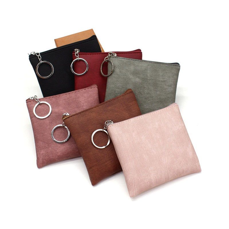 DHL100pcs Coin Purses Women Retro PU Plain Square Zipper Small Short Wallet Mix Color, Pink
DHL100pcs Coin Purses Women Retro PU Plain Square Zipper Small Short Wallet Mix Color, Pink