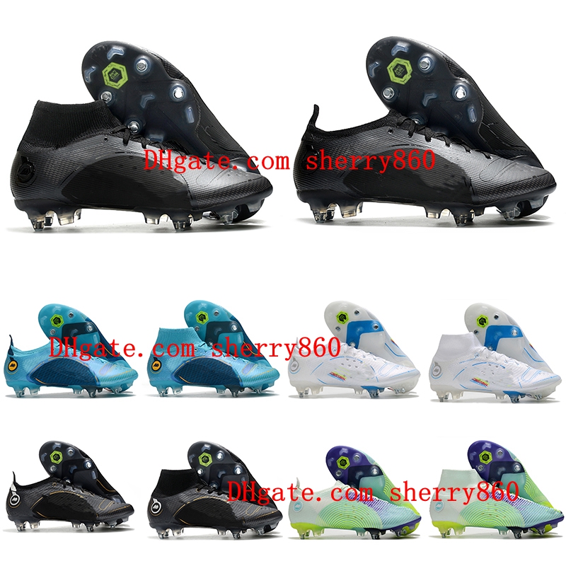Mercurial Superfly 8 Elite SG 2022 Mens Soccer Shoes Firm Ground Football Boots Neymar Cristiano Ronaldo CR7, As picture 4 
Mercurial Superfly 8 Elite SG 2022 Mens Soccer Shoes Firm Ground Football Boots Neymar Cristiano Ronaldo CR7, As picture 4