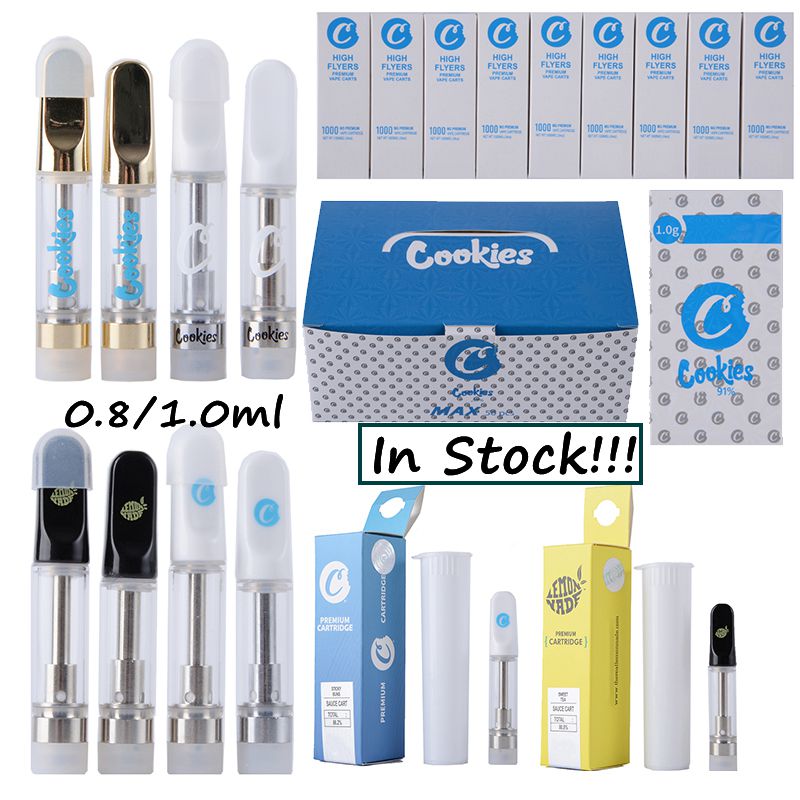 PUSH High Flyer Cookies Vape Cartridge Packaging Atomizers 0.8ml 1ml Ceramic Empty Vapes Pen Wax Atomizer For 510 Thread Dab Vaporizer
PUSH High Flyer Cookies Vape Cartridge Packaging Atomizers 0.8ml 1ml Ceramic Empty Vapes Pen Wax Atomizer For 510 Thread Dab Vaporizer
