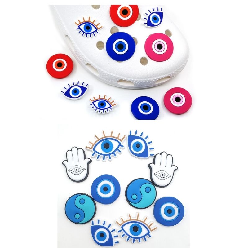 Shoe Parts Accessories Evil Eye Shoe Parts Accessories Shoes Mix Mexican Croc Charms Pvc Soft Rubber Shoecharms Buckle Fashion Shoe jllGsw
Shoe Parts Accessories Evil Eye Shoe Parts Accessories Shoes Mix Mexican Croc Charms Pvc Soft Rubber Shoecharms Buckle Fashion Shoe jllGsw