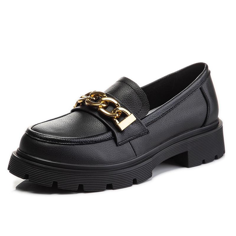 Dress Shoes Platform Women's Loafers Genuine Leather Metal Chain Decor Wedge Heel For Woman Pumps Women 2022 Designer HeelsDress DressDr, Beige
Dress Shoes Platform Women's Loafers Genuine Leather Metal Chain Decor Wedge Heel For Woman Pumps Women 2022 Designer HeelsDress DressDr, Beige