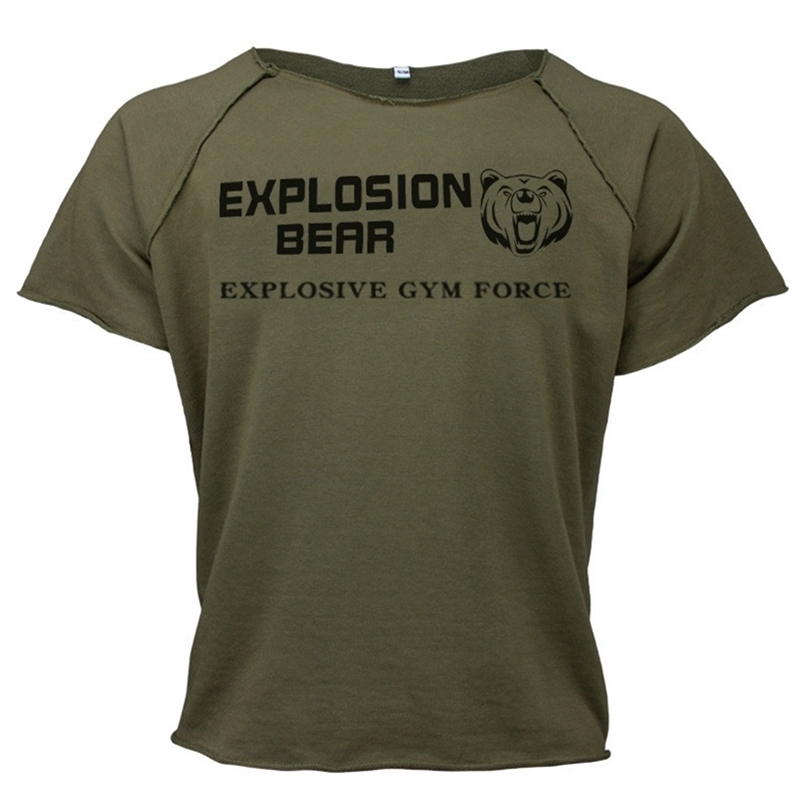 Muscleguys Summer Men T-shirt O-neck Cotton Tops Clothes Gyms Workout Fitness Tshirts Male Bodybuilding Short Sleeve Toptees 220407, Black
Muscleguys Summer Men T-shirt O-neck Cotton Tops Clothes Gyms Workout Fitness Tshirts Male Bodybuilding Short Sleeve Toptees 220407, Black