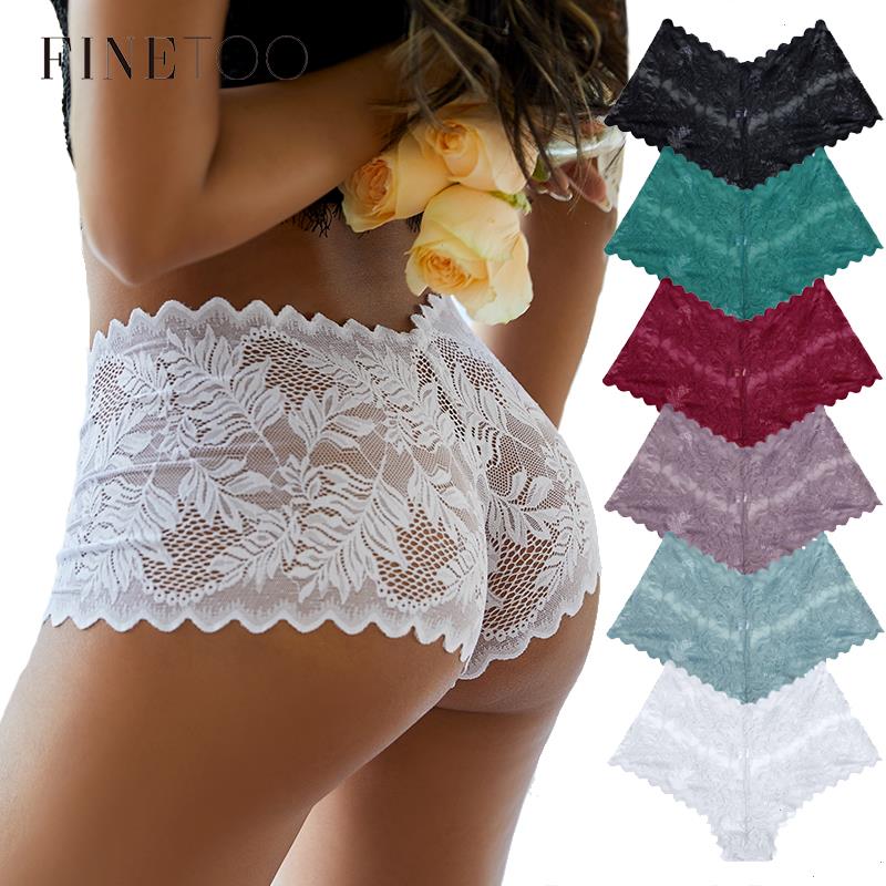 Finetoo 3pcs Women Lace Boyshort Sexy Floral Panties -xl Girls Low-rise Underwear Ladies Comfortable Underpants Female Lingerie, Set 16
Finetoo 3pcs Women Lace Boyshort Sexy Floral Panties -xl Girls Low-rise Underwear Ladies Comfortable Underpants Female Lingerie, Set 16