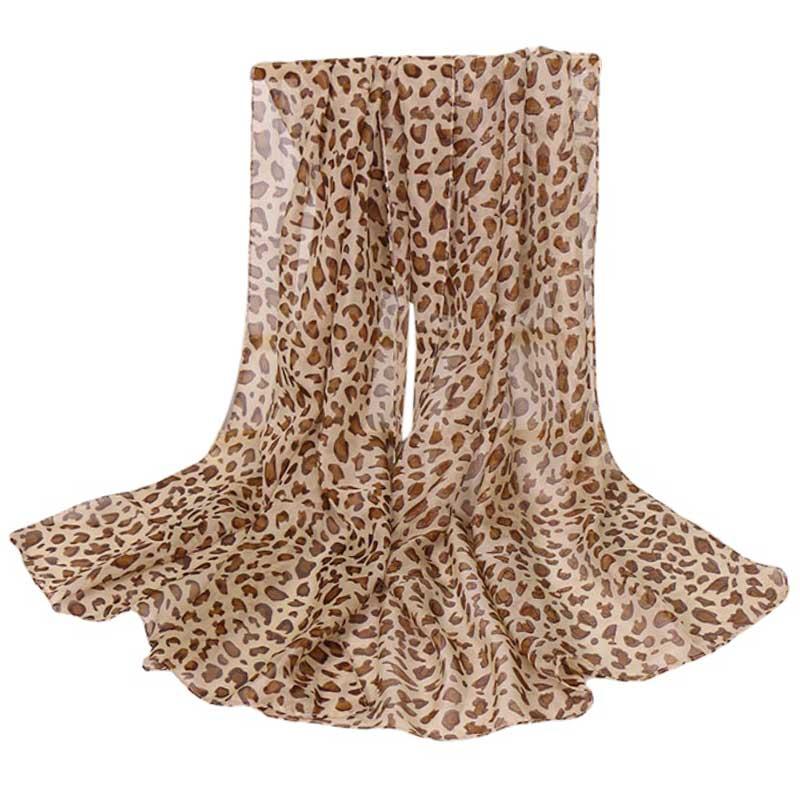 Scarves Women Chiffon Leopard Print Travel Foulard Lrage Bandana Luxury Ladies Summer Beach Sunscreen Shawl Thin Cool Kerchief 
Scarves Women Chiffon Leopard Print Travel Foulard Lrage Bandana Luxury Ladies Summer Beach Sunscreen Shawl Thin Cool Kerchief
