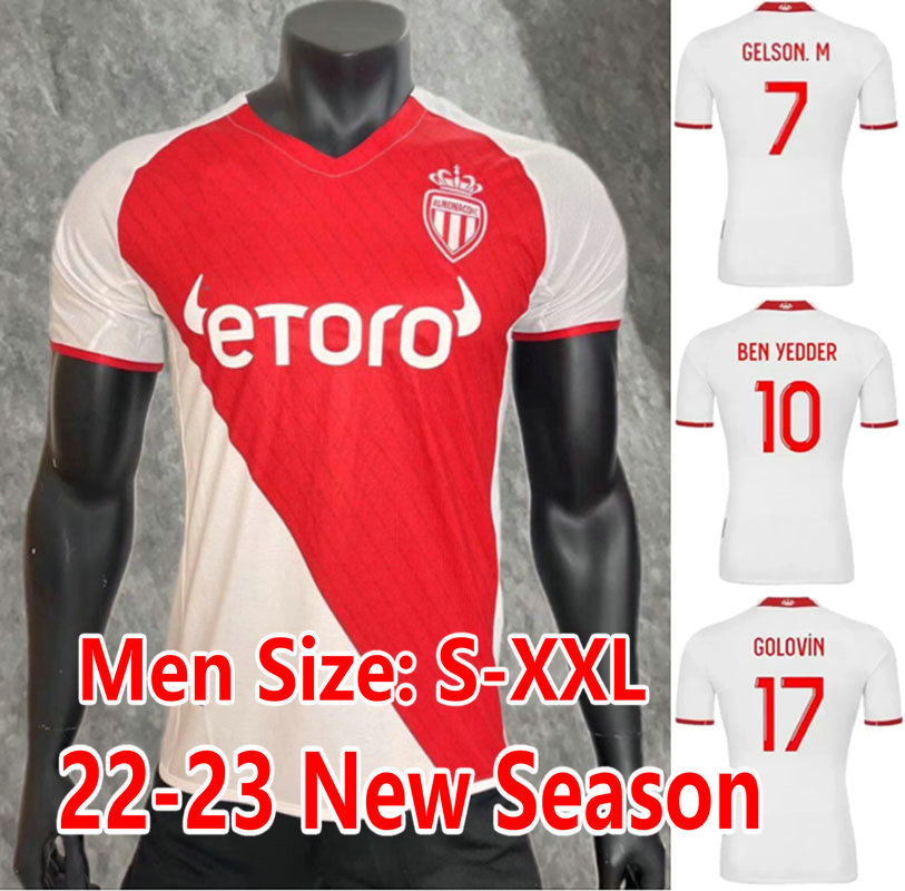 2022 2023 AS MONACO SOCCER JERSEYS home BEN YEDDER Volland Boadu FOOTBALL SHIRTS JEAN LUCAS maillots de foot 22 23 HENRIQUE FABREAGS GOLOVIN DIOP men kids set mykit, 22-23home
2022 2023 AS MONACO SOCCER JERSEYS home BEN YEDDER Volland Boadu FOOTBALL SHIRTS JEAN LUCAS maillots de foot 22 23 HENRIQUE FABREAGS GOLOVIN DIOP men kids set mykit, 22-23home