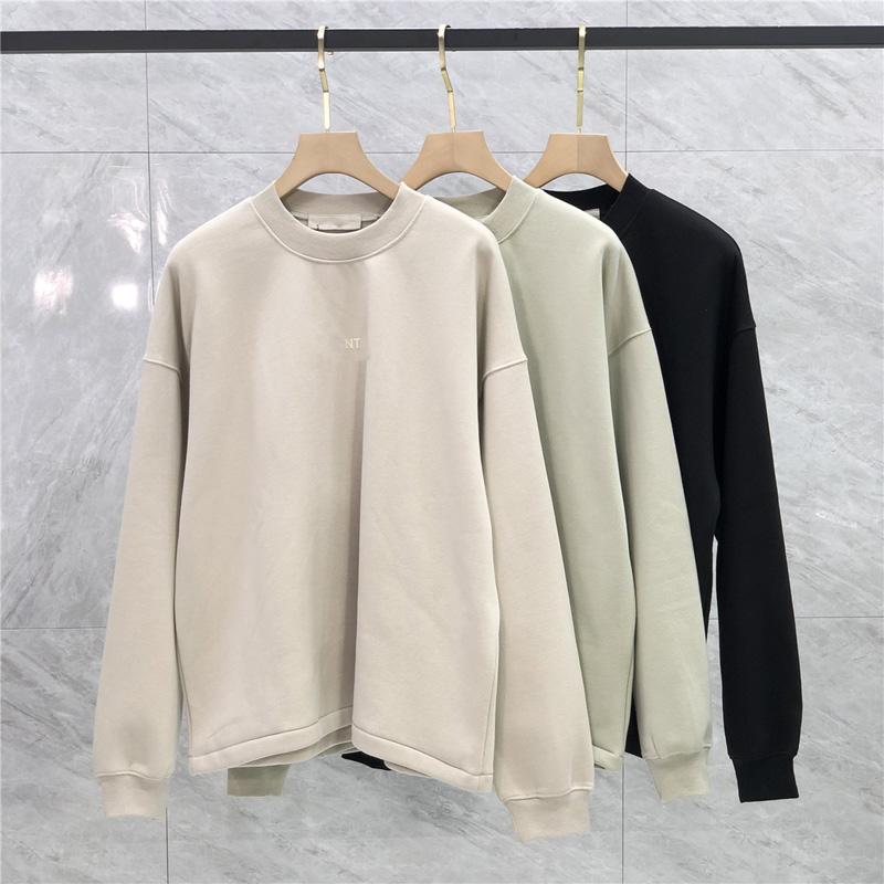 2022 Men's Plus Size Hoodies Autumn Winter Letter Logo Flocking Printing Sweatshirts Waistless Hem Plush Round Neck hoody, Black
2022 Men's Plus Size Hoodies Autumn Winter Letter Logo Flocking Printing Sweatshirts Waistless Hem Plush Round Neck hoody, Black