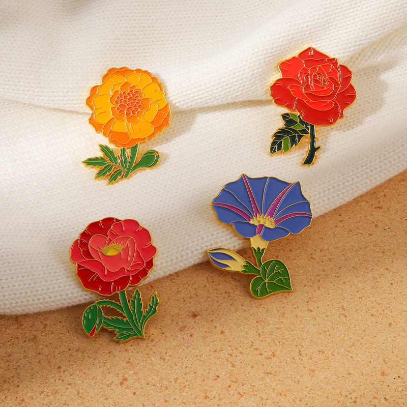 Poppy flower thousand cow flower chrysanthemum Brooch plant flower metal badge clothing accessories bag pin uniform collar pin
Poppy flower thousand cow flower chrysanthemum Brooch plant flower metal badge clothing accessories bag pin uniform collar pin