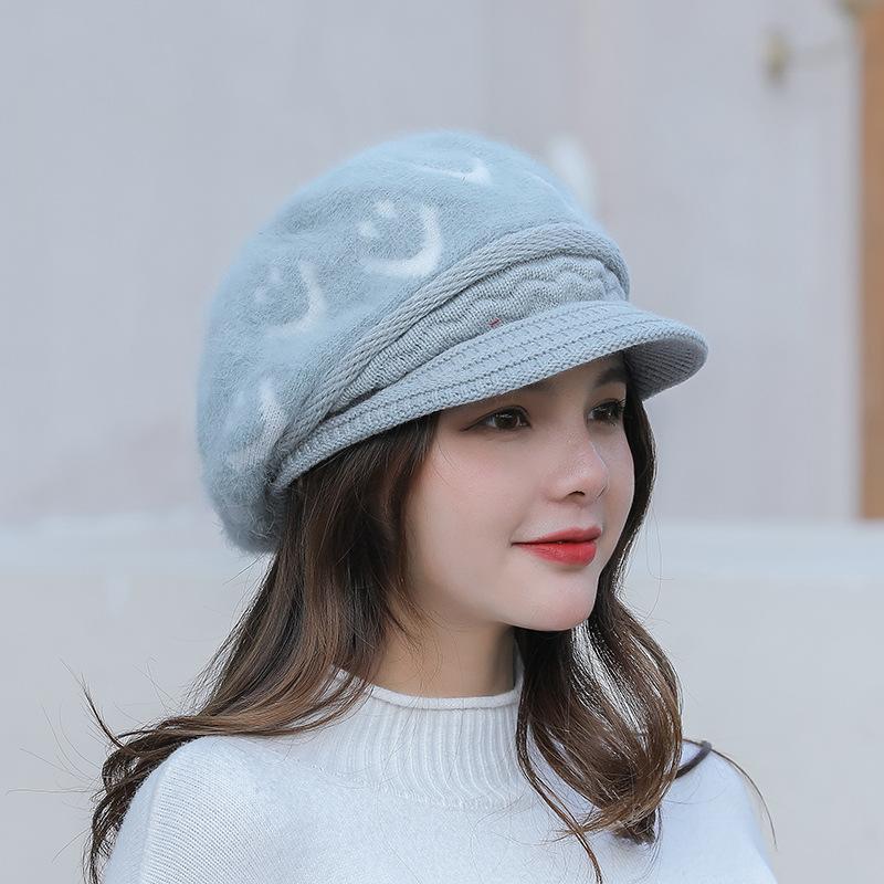 Visors Women's Fur Caps Fashion High-End Knitted Wool Baseball Keep Warm In Autumn And Winter All-Match 2022 VisorsVisors, Black
Visors Women's Fur Caps Fashion High-End Knitted Wool Baseball Keep Warm In Autumn And Winter All-Match 2022 VisorsVisors, Black