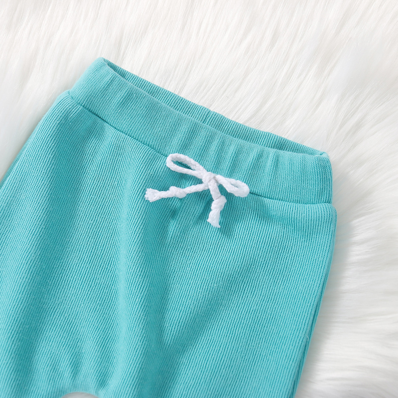 Baby Clothes born Girl Boy Autumn 2Pcs Set Cotton Rainbow Top Pants fall Outfits Clothes Baby Girls Clothing Suit 220815