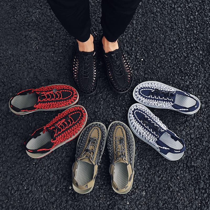 Sandals Men Casual Shoes Round Solid Color Increased Breathable Rubber Non Slip Hole, Khaki
Sandals Men Casual Shoes Round Solid Color Increased Breathable Rubber Non Slip Hole, Khaki