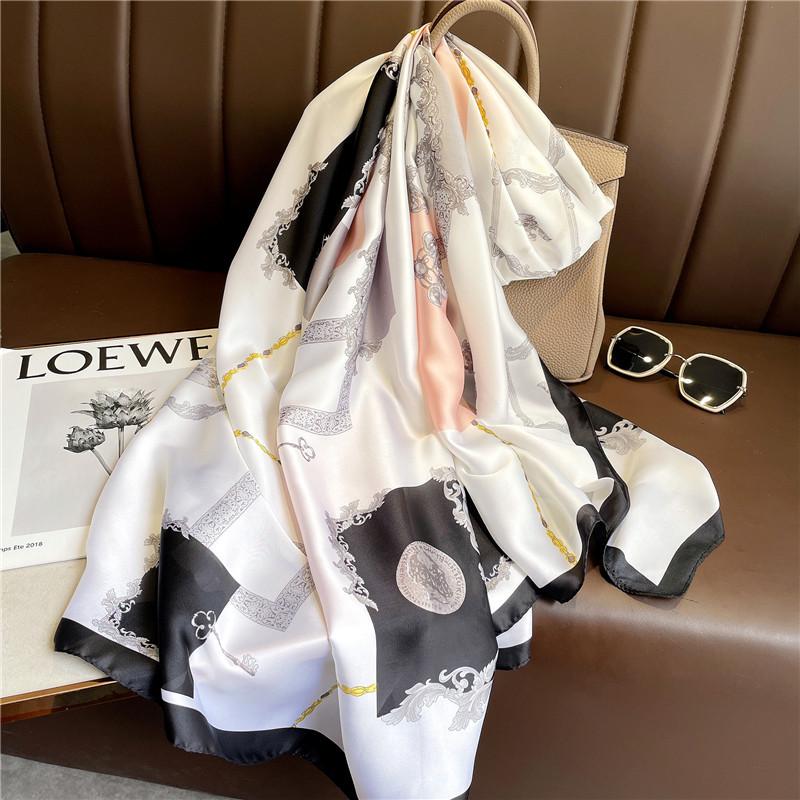Scarves Silk Scarf Women Beach Shawl And Wrap Echarpe Summer Designer Plus Size Female Stoles Bandana 2022ScarvesScarves
Scarves Silk Scarf Women Beach Shawl And Wrap Echarpe Summer Designer Plus Size Female Stoles Bandana 2022ScarvesScarves