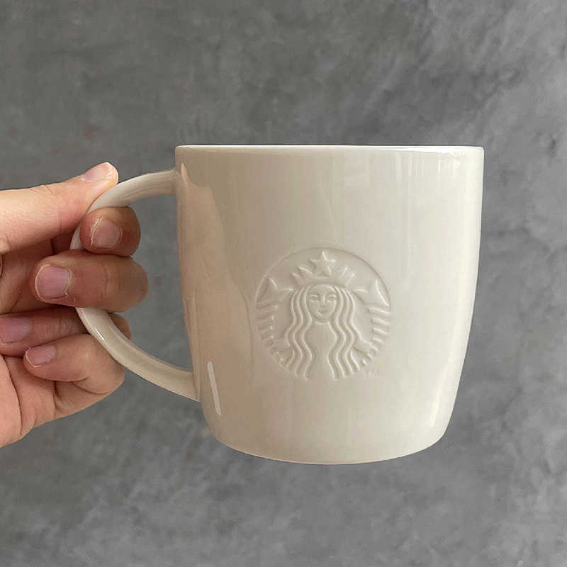 White Mermaid cup for Starbucks coffee shop