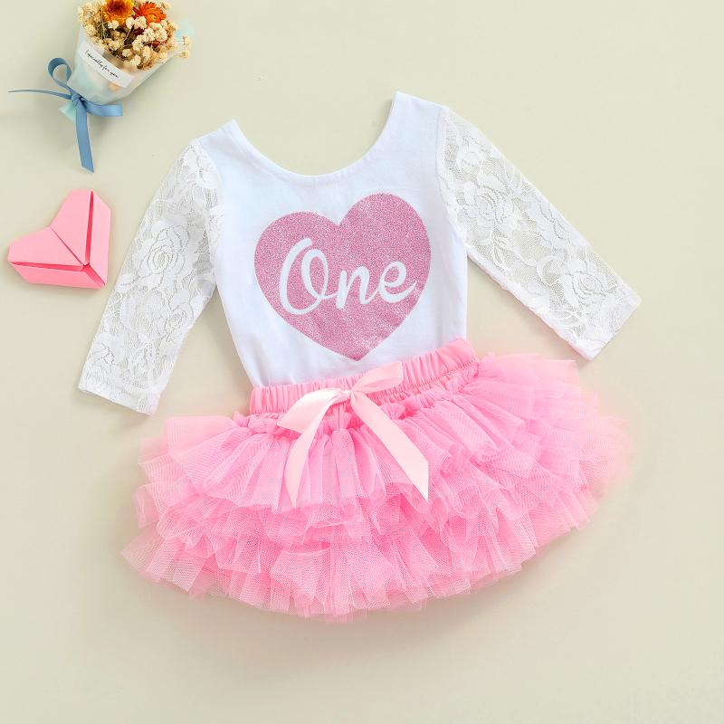Clothing Sets 0-24M Princess Baby Girls Birthday Clothes 2pcs Lace Long Sleeve One Letter Romper Tops Tutu SkirtsClothing, As pic
Clothing Sets 0-24M Princess Baby Girls Birthday Clothes 2pcs Lace Long Sleeve One Letter Romper Tops Tutu SkirtsClothing, As pic