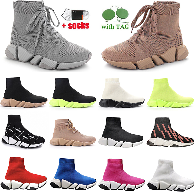 Designer men Women running shoes 2.0 speed trainer sock socks speeds shoe runners runner sneakers Knit Walking triple Black White Green Brown Lace Sports balenciaga, Customize
Designer men Women running shoes 2.0 speed trainer sock socks speeds shoe runners runner sneakers Knit Walking triple Black White Green Brown Lace Sports balenciaga, Customize