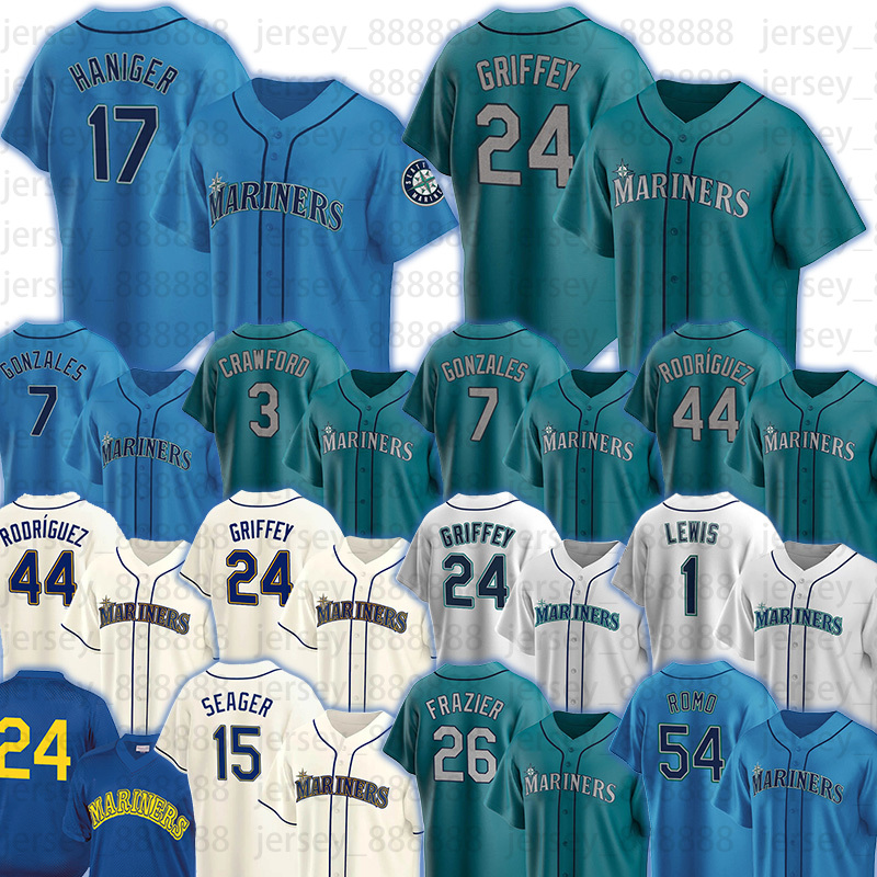 Ken Griffey Jr Mariners Julio Rodriguez Seattle Mitch Haniger Kyle Lewis Baseball Jersey Ichiro Suzuki Tom Murphy Ty France Adam Frazier J.P. Crawford Robbie Ray, Cool base custom men jersey
Ken Griffey Jr Mariners Julio Rodriguez Seattle Mitch Haniger Kyle Lewis Baseball Jersey Ichiro Suzuki Tom Murphy Ty France Adam Frazier J.P. Crawford Robbie Ray, Cool base custom men jersey