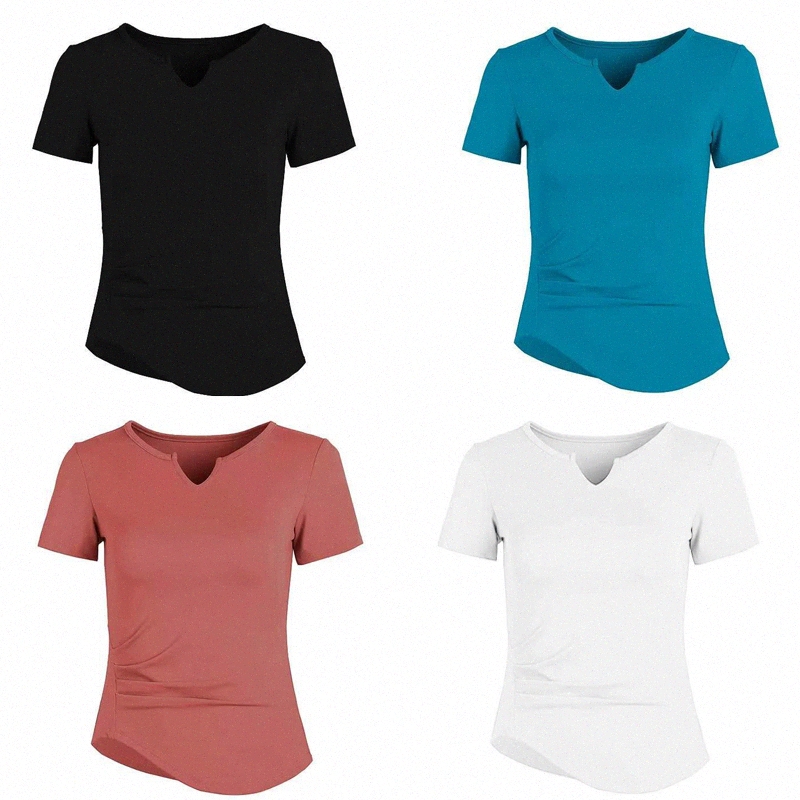 Lu-Align Women' Yoga Short Sleeve shirts folds tops outfit V neck tech Sports Shaping Waist Tight Fitness Loose Sportswear lulu -XL z3yW#, Dust bag
Lu-Align Women' Yoga Short Sleeve shirts folds tops outfit V neck tech Sports Shaping Waist Tight Fitness Loose Sportswear lulu -XL z3yW#, Dust bag