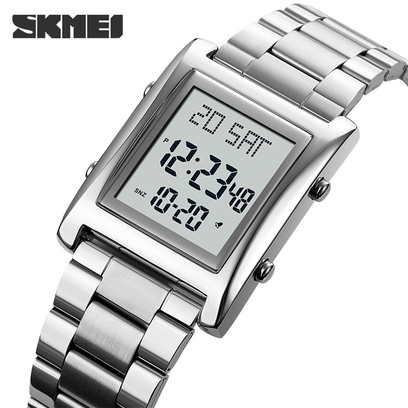 SKMEI Digital Watch For Man Luxury Fashion Full Steel Electronic Watches Chrono Countdown Mens Wristwatch Masculino 220526, All black
SKMEI Digital Watch For Man Luxury Fashion Full Steel Electronic Watches Chrono Countdown Mens Wristwatch Masculino 220526, All black