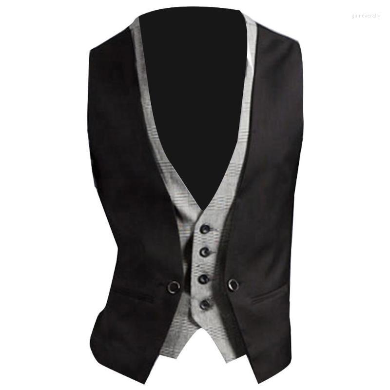 Men's Vests Men Fake Two-pieces V Neck Sleeveless Button Pocket Waistcoat Jacket Guin22, Camel
Men's Vests Men Fake Two-pieces V Neck Sleeveless Button Pocket Waistcoat Jacket Guin22, Camel