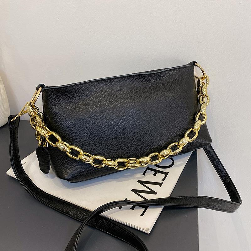 Evening Bags High Quality Cowhide Handbag Luxury Design Genuine Leather Women Shoulder Messenger Bag Lady Chain Crossbody Pack Bolsa Feminin, Black
Evening Bags High Quality Cowhide Handbag Luxury Design Genuine Leather Women Shoulder Messenger Bag Lady Chain Crossbody Pack Bolsa Feminin, Black