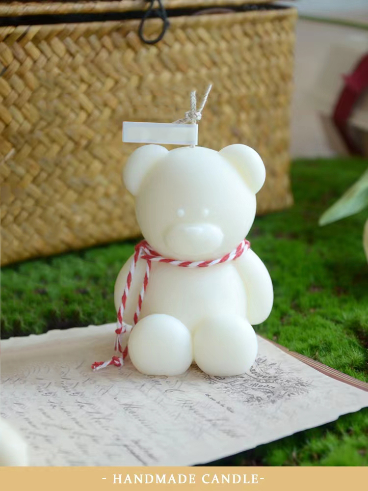 cute childrens birthday candle bear scented candles home decor aroma wedding souvenir candles birthday gifts