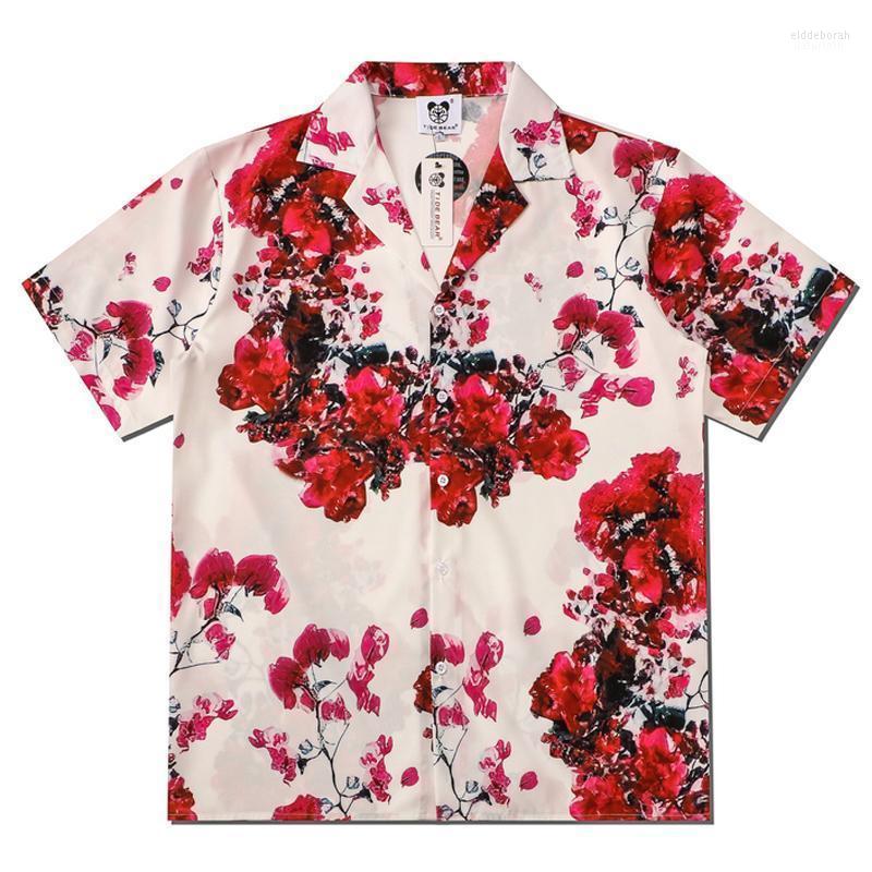 Men' Casual Shirts Men Women Vintage Hawaiian Beach Harajuku Floral Printed Shirt Hip Hop Streetwear Holiday Tropical Tops Eldd22
Men' Casual Shirts Men Women Vintage Hawaiian Beach Harajuku Floral Printed Shirt Hip Hop Streetwear Holiday Tropical Tops Eldd22