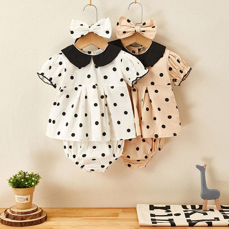 Jumpsuits Summer Baby Girl Set 1-3Yrs Girls Clothing Sets Dot Short Sleeve Top Shorts Hair Belt 3pcs/SetJumpsuits, Gz25 red
Jumpsuits Summer Baby Girl Set 1-3Yrs Girls Clothing Sets Dot Short Sleeve Top Shorts Hair Belt 3pcs/SetJumpsuits, Gz25 red