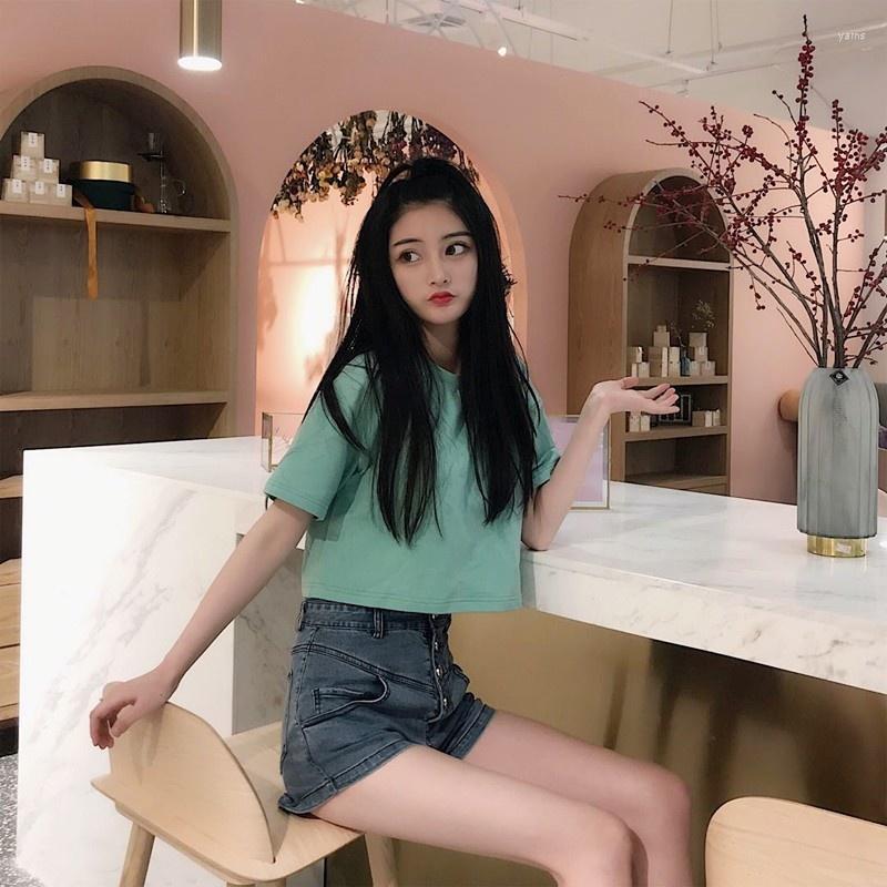 Women's Shorts High All-Match Waist Denim Female Single Breasted Patchwork Fashion Wide Leg Jean Mini Trousers Street Sexy Pants, Blue
Women's Shorts High All-Match Waist Denim Female Single Breasted Patchwork Fashion Wide Leg Jean Mini Trousers Street Sexy Pants, Blue
