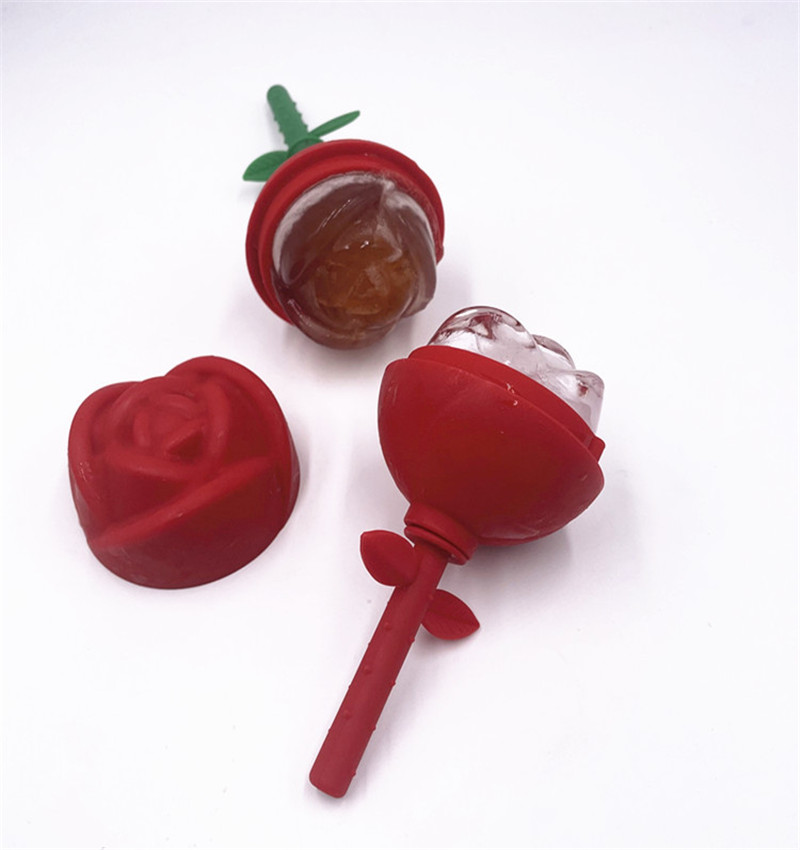 Skin Care Beauty Lifting Contouring Rose Silicone Ice Cube Trays Globe Ice Balls Face Ice Massager Facial Roller Rodillo Facial Masajeador De Hielo Ei