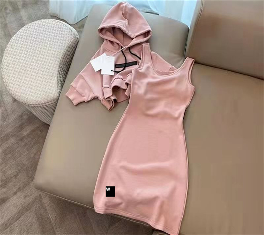 Women' Two-Piece Dress Casual Hoodie Dress New Short Sexy Slim Cherrykeke Strap Long Dresses Set Solid 2 Colors, Extra shipping cost
Women' Two-Piece Dress Casual Hoodie Dress New Short Sexy Slim Cherrykeke Strap Long Dresses Set Solid 2 Colors, Extra shipping cost