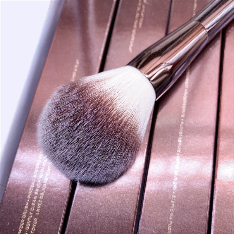 hourglass Veil Powder Makeup Brush Double ended Highlighter Setting Cosmetics Ultra Soft Synthetic Hair 220722