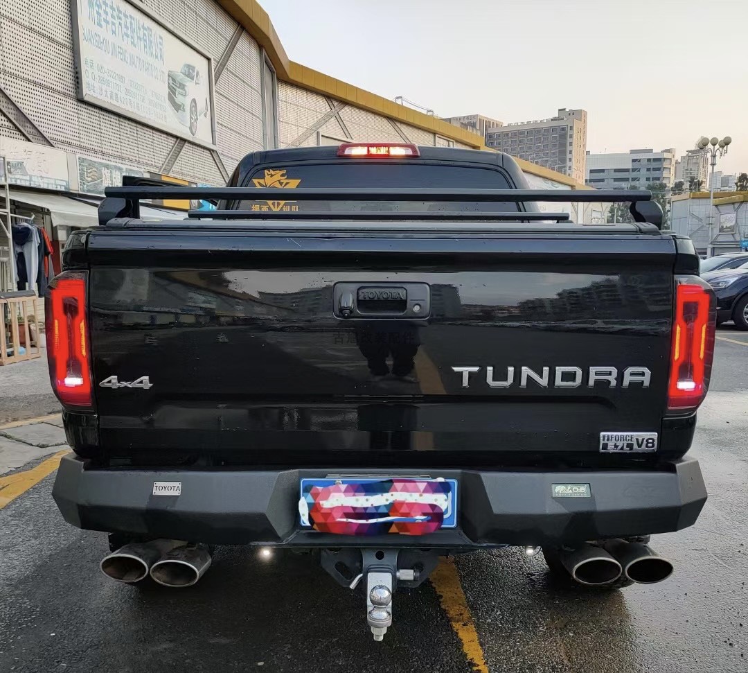 Car LED Taillamp For Toyota Tundra LED Tail Light 20 14-20 19 Auto Taillights Rear Fog Brake Turn Signal Reverse Lights