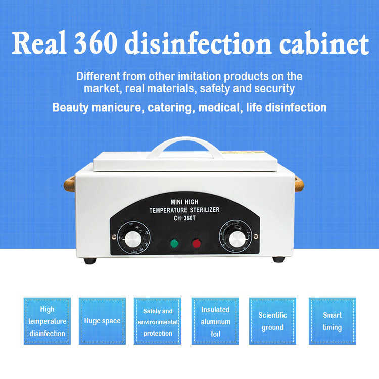 Popular Other Items Mini High Temperature Sterilizer Box Nail Art & Salon Manicure Tool Dry Tweezers Scissors Beauty Nail Disinfection Cabinet