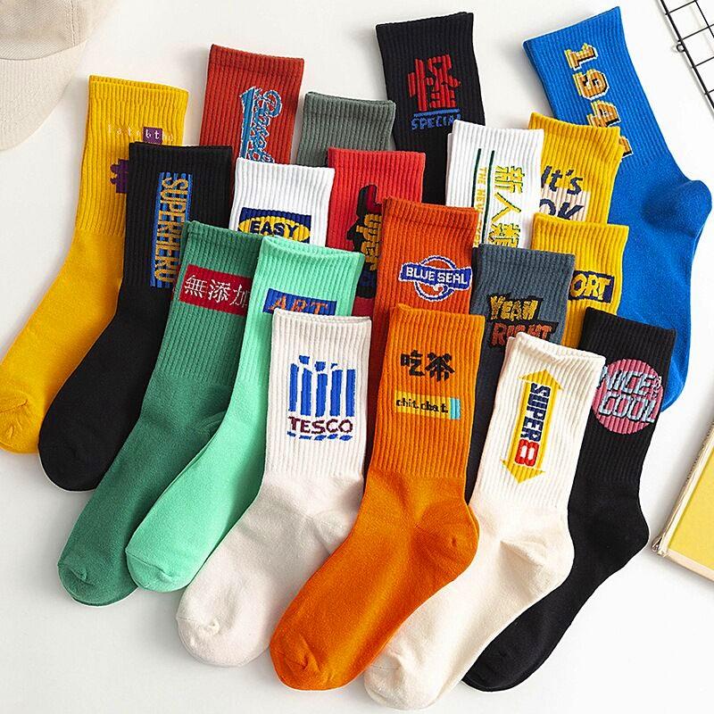 Socks & Hosiery Korean Style Casual Harajuku Street Skateboard Women Funny Happy Breathable Chinese Character Letter Girls Ladies
Socks & Hosiery Korean Style Casual Harajuku Street Skateboard Women Funny Happy Breathable Chinese Character Letter Girls Ladies