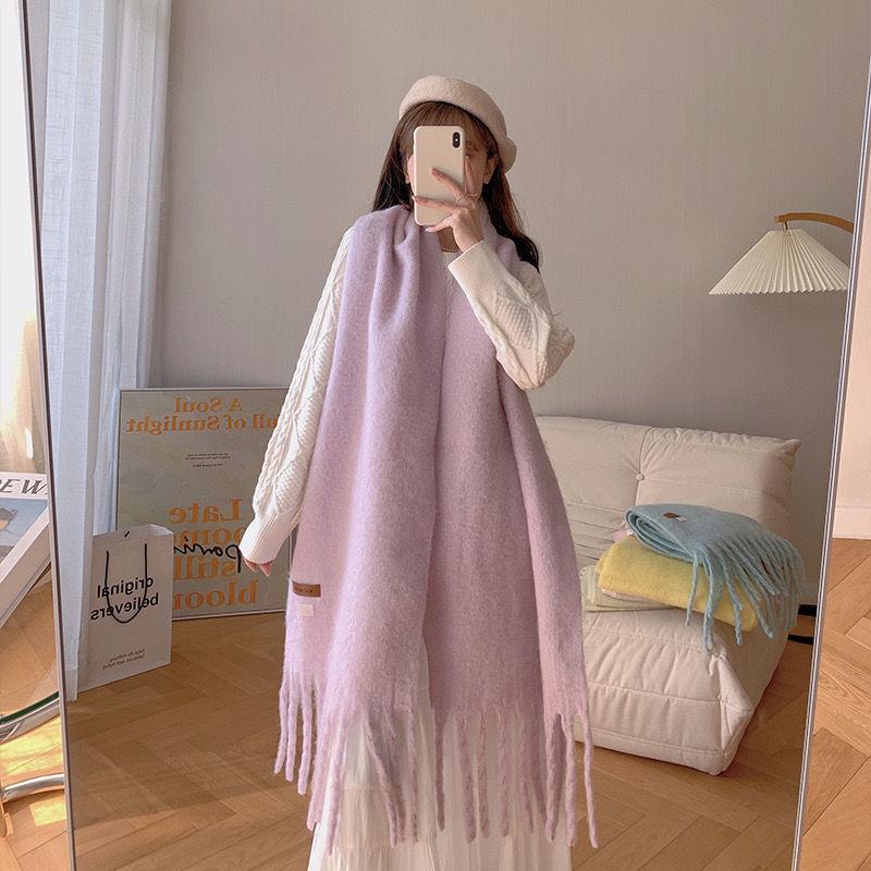 Bandanas Dream Macarone Scarf Women Cashmere Female Winter Tassel Imitation Long Shawl Student Solid Color Versatile
Bandanas Dream Macarone Scarf Women Cashmere Female Winter Tassel Imitation Long Shawl Student Solid Color Versatile