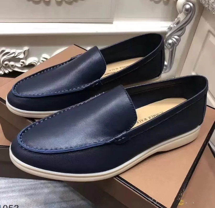 LORO PIANA Suede Leather loro Mens dress shoes Luxury lock designer summer Walk Women party Flats Moccasin business shoe gift 35-46
LORO PIANA Suede Leather loro Mens dress shoes Luxury lock designer summer Walk Women party Flats Moccasin business shoe gift 35-46