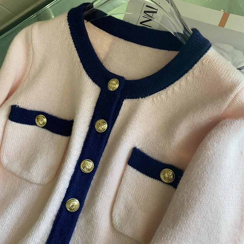 Women' Knits & Tees Fashion Casual Pink V-Neck Knitted Cardigan Short Coat Jacket Fall Wnter Single Breasted O-Neck Sweater Women Top 2022
Women' Knits & Tees Fashion Casual Pink V-Neck Knitted Cardigan Short Coat Jacket Fall Wnter Single Breasted O-Neck Sweater Women Top 2022