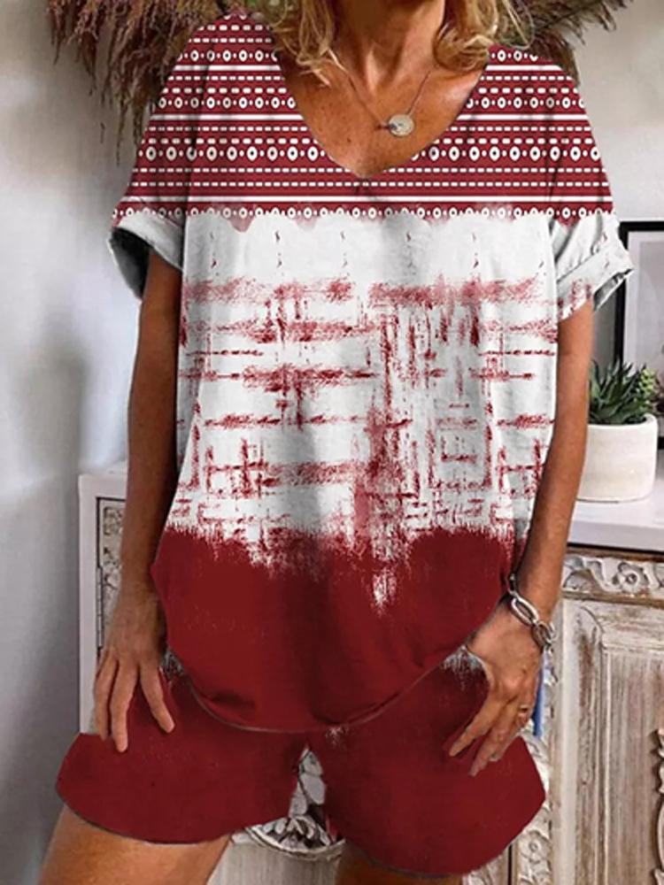Women' Tracksuits V-Neck Casual Loose Women' Sports Suit Summer Ladies Homewear 2022 Fashion Printed T-shirt Shorts Two-piece LadyWome, 04 royal blue
Women' Tracksuits V-Neck Casual Loose Women' Sports Suit Summer Ladies Homewear 2022 Fashion Printed T-shirt Shorts Two-piece LadyWome, 04 royal blue