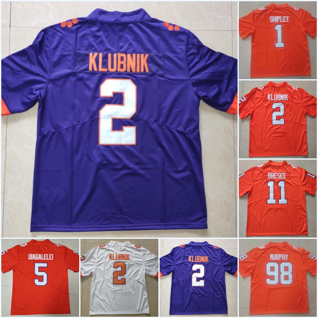 #1 Will Shipley Mens #2 Cade Klubnik Womens College #5 D.J. Uiagalelei #9 Travis Etienne Jr. #16 Trevor Lawrence #4 Deshaun Watson #13 Hunter Renfrow Youth #98 Myles Murphy Jerseys