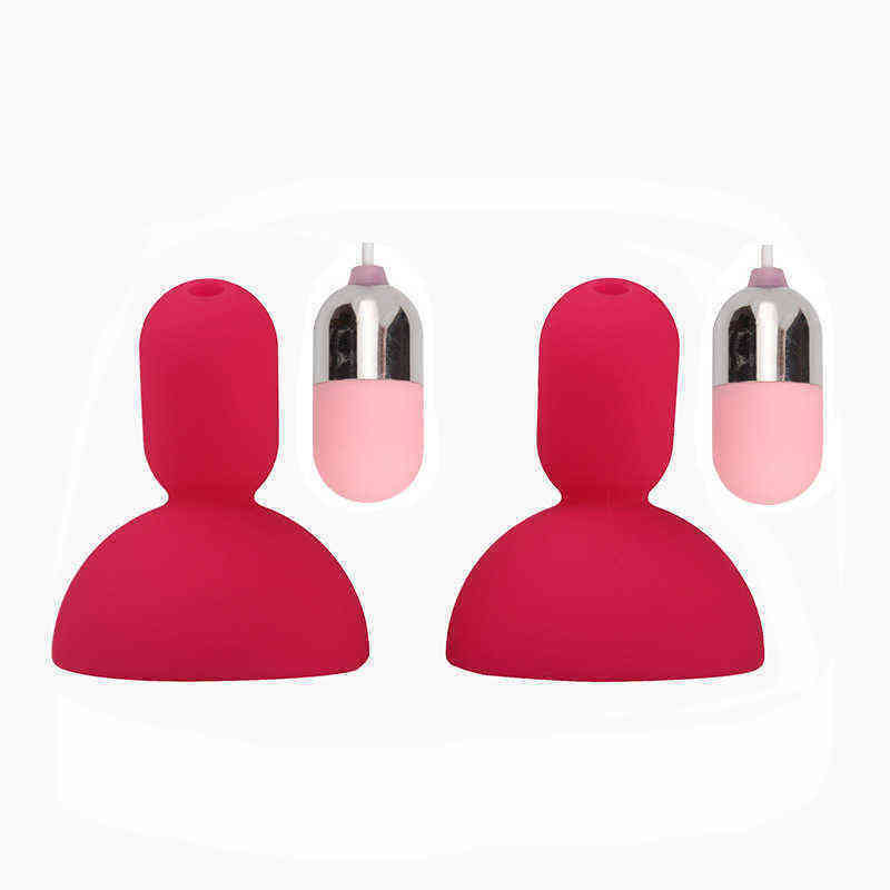 Nxy Eggs 16 Frequency Vibration Women's Chest Massage Egg Skipping Silicone Massager Adult Fun Products 0517