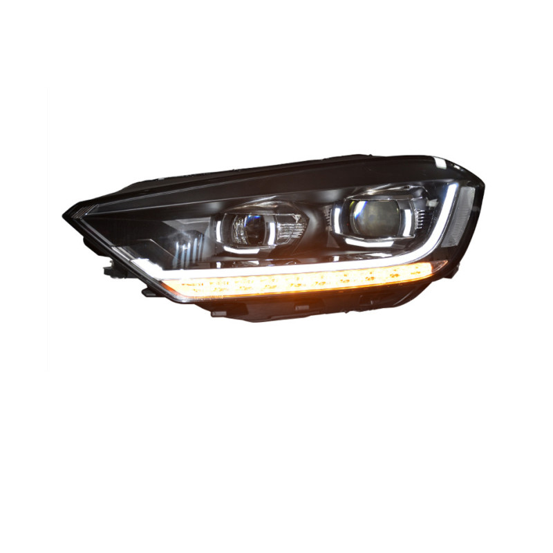 Car Parts LED Headlights Assembly For V W Sportsvan LED Headlight 20 13-20 19 Golf DRL Turn Signal High Beam Lens Headlamp
