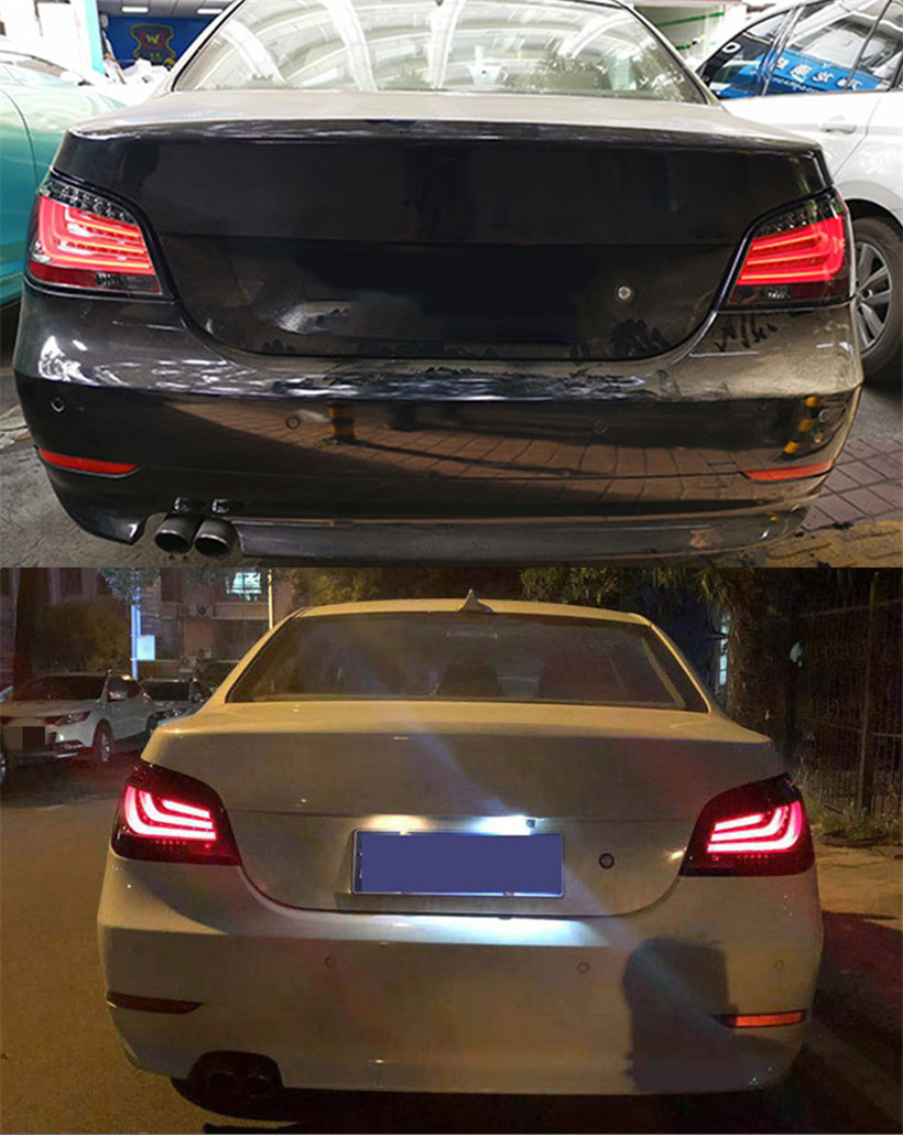 Auto Accessories Taillights For E60 LED Tail Light 2003-2010 Rear Lamp Turn Signal Reversing Brake Fog Lights