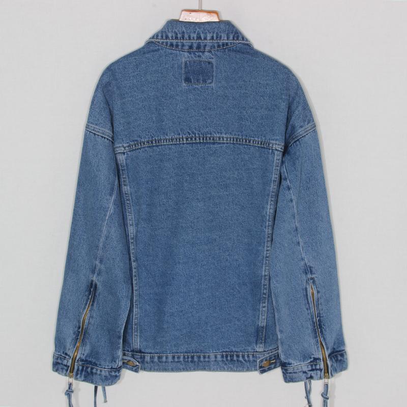 Women' Jackets Korean Autumn Fashion Side Zipper Sleeve Denim Women Outerwear Loose Blue Short Jeans Jacket Coat Female Chaqueta MujerWomen
Women' Jackets Korean Autumn Fashion Side Zipper Sleeve Denim Women Outerwear Loose Blue Short Jeans Jacket Coat Female Chaqueta MujerWomen
