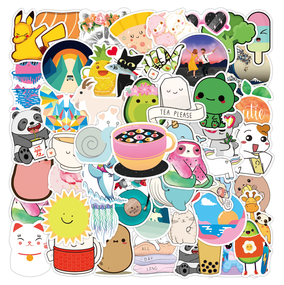 50Pcs Lot Cartoon Panda Animals Mix Cute Car Stickers For Laptop Diy Pencil Phone Case Guitar Bicycle Kids Toys Waterproof Decal Pack, 50pcs-w-616
50Pcs Lot Cartoon Panda Animals Mix Cute Car Stickers For Laptop Diy Pencil Phone Case Guitar Bicycle Kids Toys Waterproof Decal Pack, 50pcs-w-616