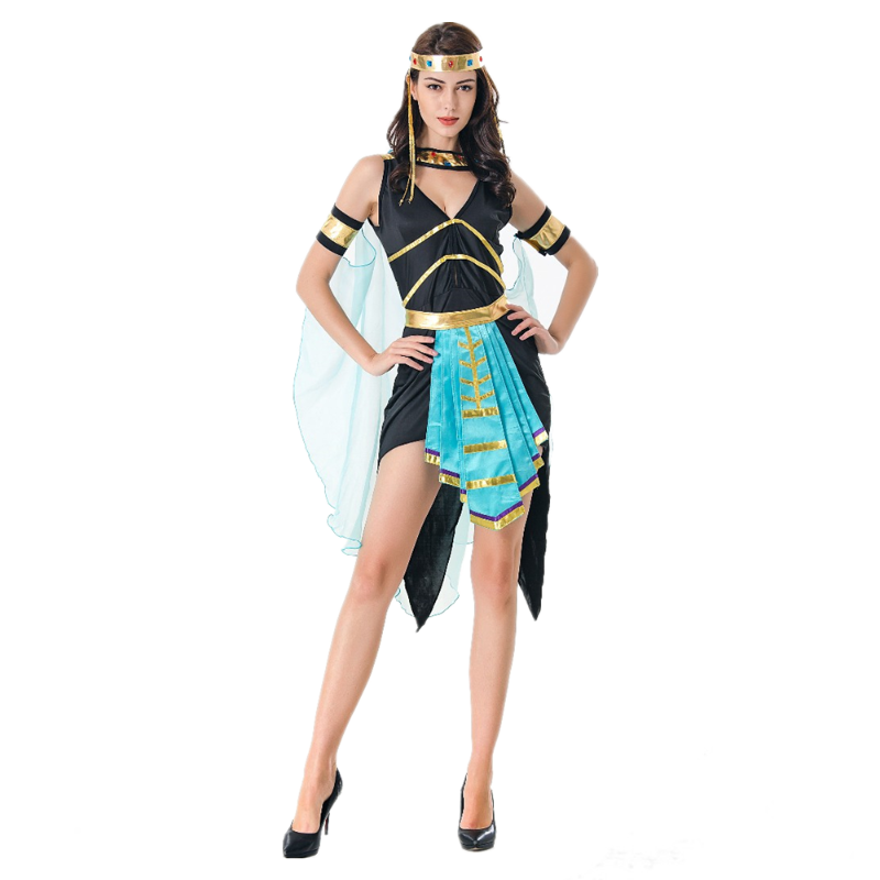 Costume Accessories Sexy Ancient Egyptian Cleopatra Clothing Medieval Roman Greek Halloween Party Cosplay Fancy Dress, Black
Costume Accessories Sexy Ancient Egyptian Cleopatra Clothing Medieval Roman Greek Halloween Party Cosplay Fancy Dress, Black