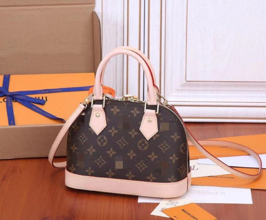 Louiseity Viutonity LVs Quality ALMA BB PM Shell Bag Women Leather Handbags Flower Embossed Shoulder Bags Lock Designer handbag Crossbody
Louiseity Viutonity LVs Quality ALMA BB PM Shell Bag Women Leather Handbags Flower Embossed Shoulder Bags Lock Designer handbag Crossbody