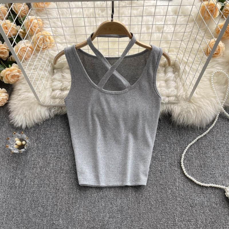 Women's Tanks & Camis Sleeveless Basic Crop Top With Straps Women Solid Slim Cami And Fashion Tops For Woman 2022 Summer ClothingWomen's, Black
Women's Tanks & Camis Sleeveless Basic Crop Top With Straps Women Solid Slim Cami And Fashion Tops For Woman 2022 Summer ClothingWomen's, Black