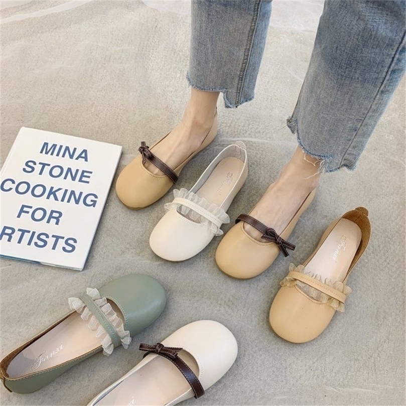 Classics Retro Lace Ballet Shoes Women Candy Color Comfort Soft Leather Flat Round Toe Loafers Ladies Fashion Casual Shoes 220616, White
Classics Retro Lace Ballet Shoes Women Candy Color Comfort Soft Leather Flat Round Toe Loafers Ladies Fashion Casual Shoes 220616, White