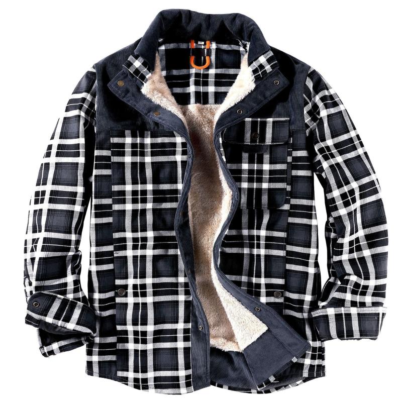 Men' Casual Shirts Brand Flannel Men' Classic Plaid Long Sleeve Buttons Camping Warm Lining Fleece Thick Cotton Winter Shirt JacketMen, Brown
Men' Casual Shirts Brand Flannel Men' Classic Plaid Long Sleeve Buttons Camping Warm Lining Fleece Thick Cotton Winter Shirt JacketMen, Brown