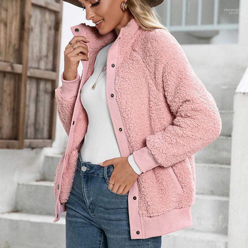 Women' Jackets 2022 Autumn Winter Warm Soft Slim Lamb Plush Cardigan Jacket Double-Sided Coat Solid Color Button Ladies Tops Female Y, Ivory
Women' Jackets 2022 Autumn Winter Warm Soft Slim Lamb Plush Cardigan Jacket Double-Sided Coat Solid Color Button Ladies Tops Female Y, Ivory